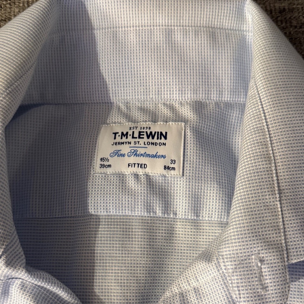 T.M.Lewin Light Blue Dress Shirt